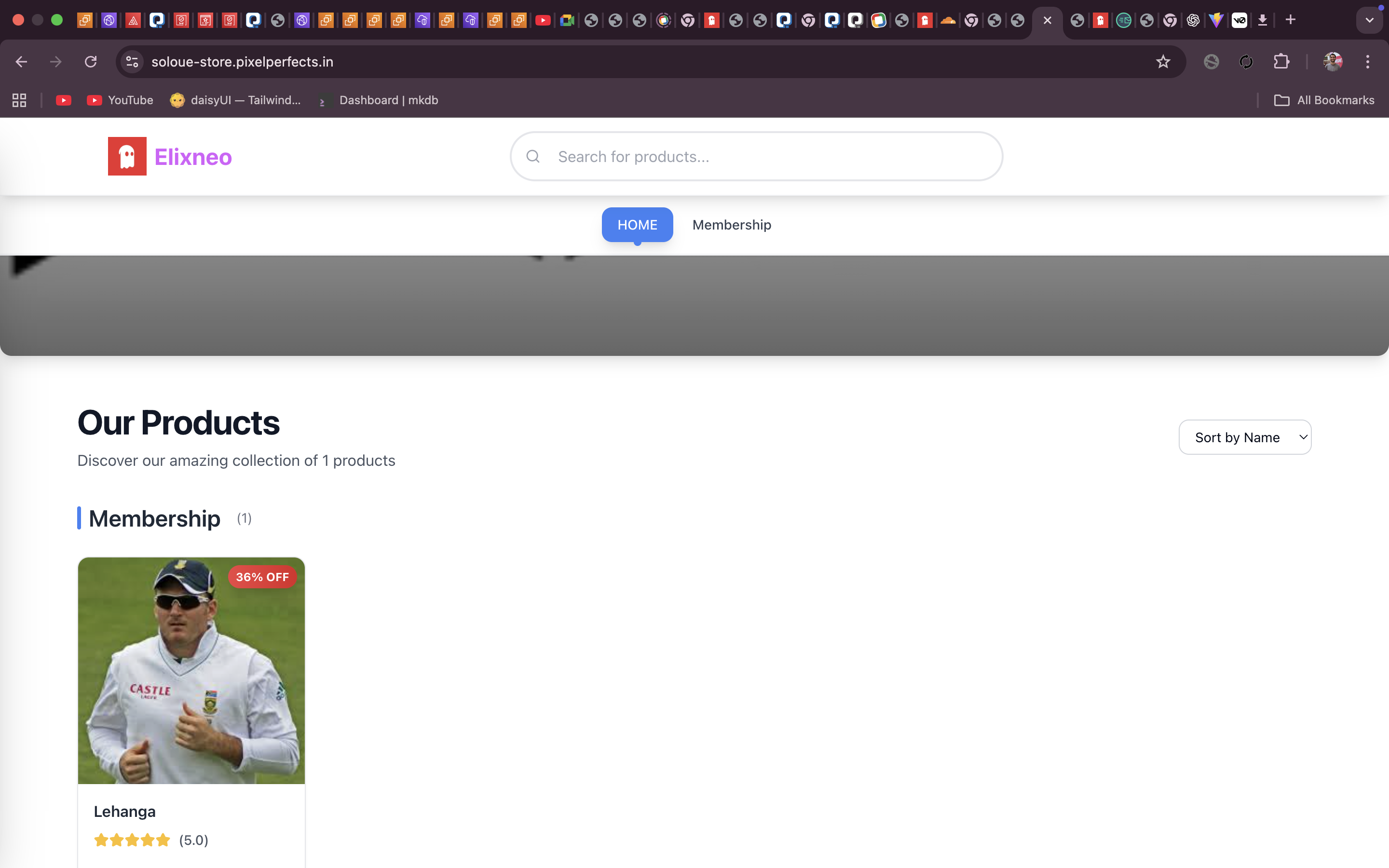 Pixel-Perfects Storefront
